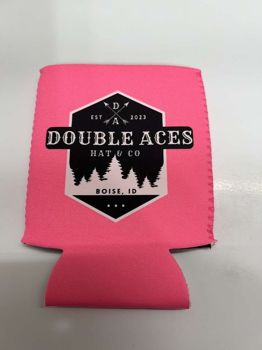 Pink Mountain Koozie